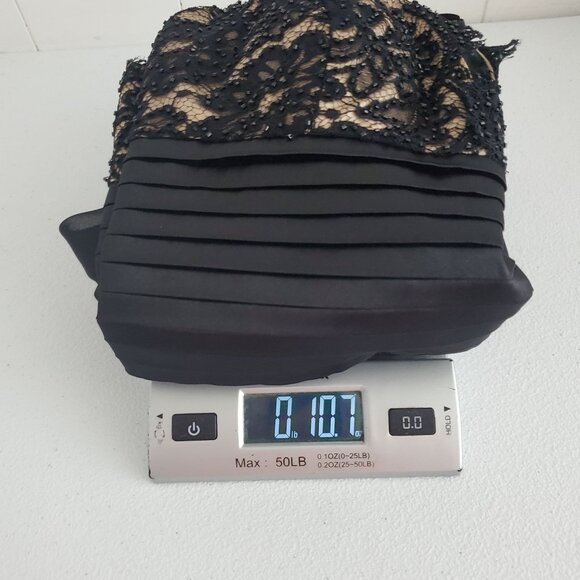 JS Boutique Womens Black Floral Lace Beaded Halter Dress Size 4 Party Event NWT - Picture 10 of 11